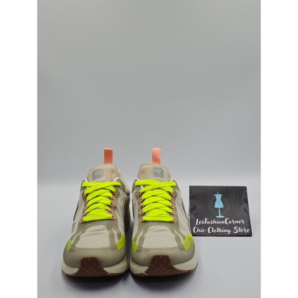 VEJA Women's Natural Babe Jaune Fluo Condor 2 Alveomesh Running Shoes Sz 9 2518 - Picture 8 of 16